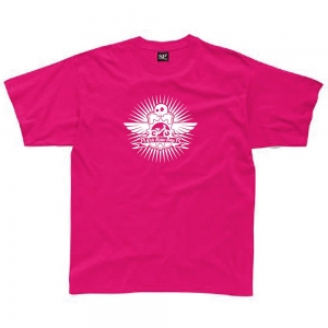 Tee Shirt Kids Rider Bike Rose